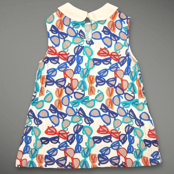 Kate Spade Girls 5/6 New York Sunnies Sunglasses Peter Pan Collar Shift Dress XS - Picture 3 of 4